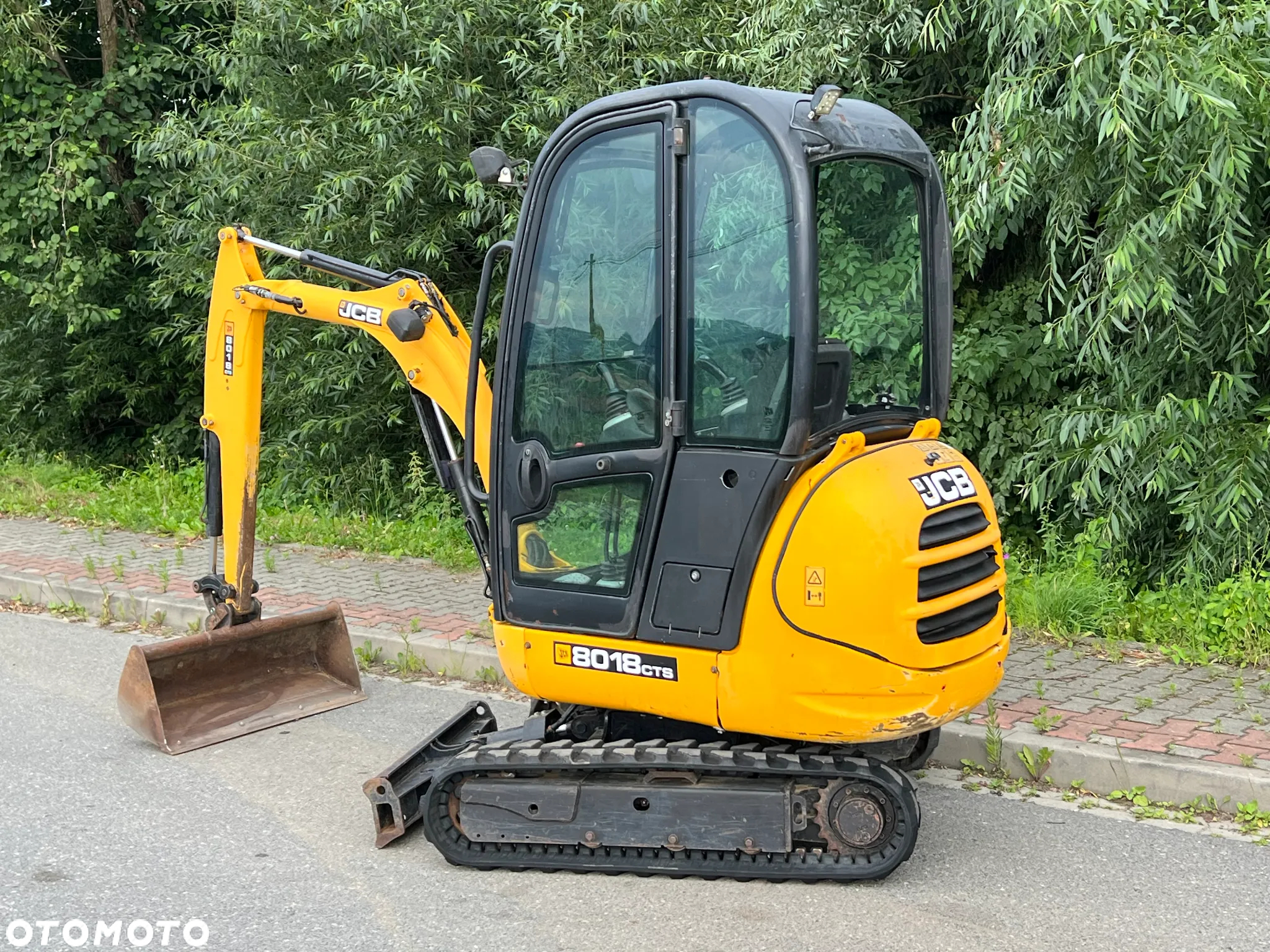JCB MINIKOPARKA JCB 8018 3 Łyżki Stan IDEALNY - 14