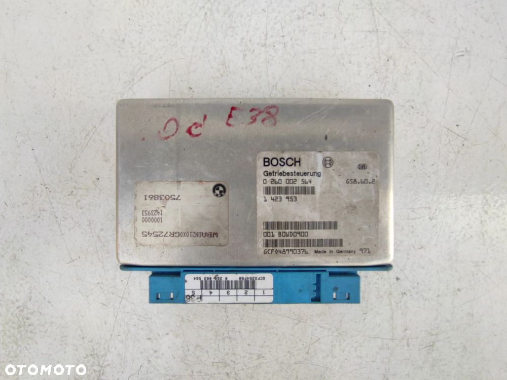 MODUŁ KOMPUTER STEROWNIK SKRZYNI BIEGÓW BMW E38 7503861