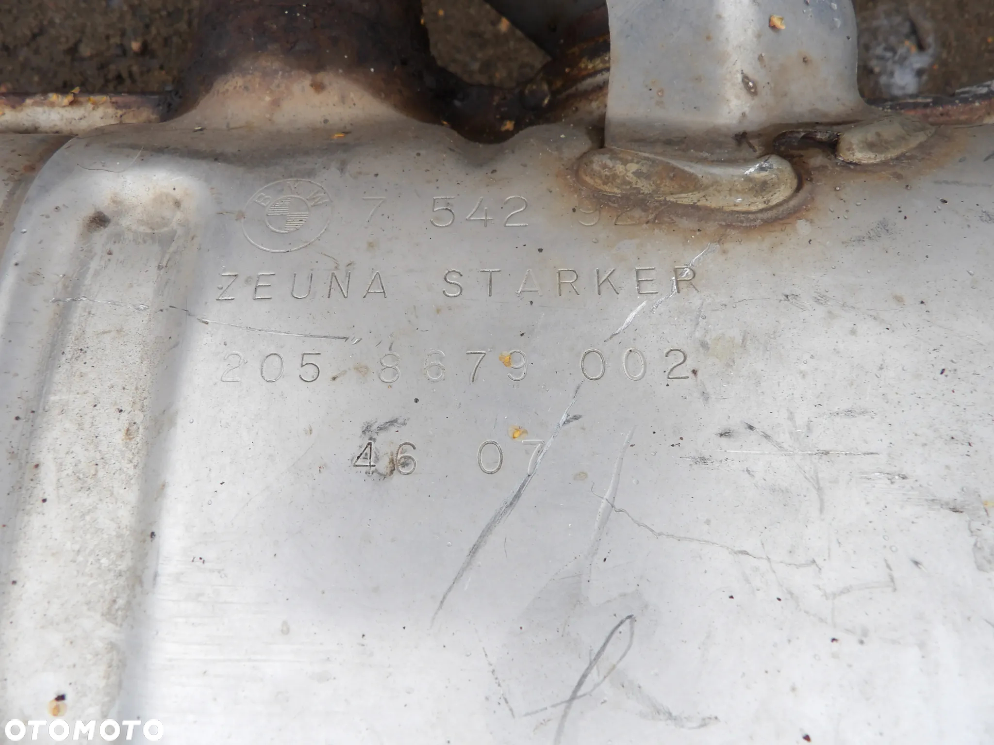 BMW - E85 - 2.0D - TŁUMIK ŚRODKOWY - WYDECH - 7514157  7542922 - 3