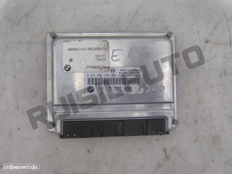 Centralina Motor 02810_01445 Bmw 3 (e46) [1997_2005] 320d - 1