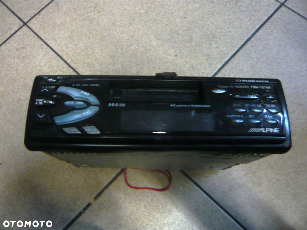 radio kaseta tdm-7574r alpine - 1