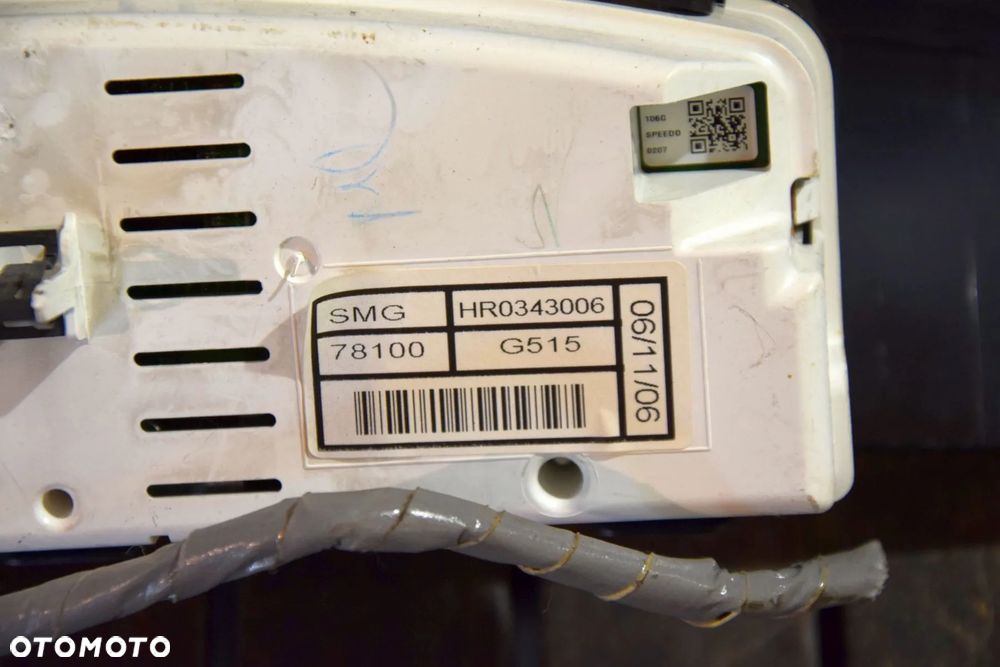Honda Civic VIII UFO 06-11 Wyświetlacz górny licznik prędkościomierz HR0343006 SMG 78100 G515 - 4