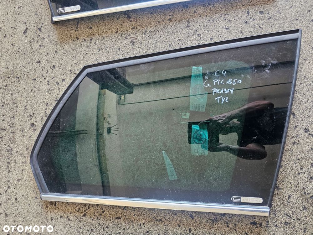 szyba karoseryjna prawa tył citroen c4 grand picasso - 1