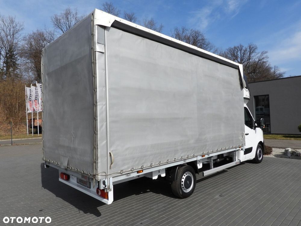 Renault MASTER PLANDEKA 10 PALET WEBASTO TEMPOMAT LEDY PNEUMATYKA KLIMATYZACJA  165KM - 14
