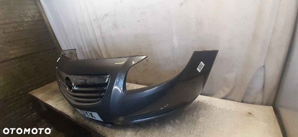 ^ ZDERZAK PRZÓD PRZEDNI OPEL INSIGNIA A I 1 Z177 SZARY GRAFITOWY - 3