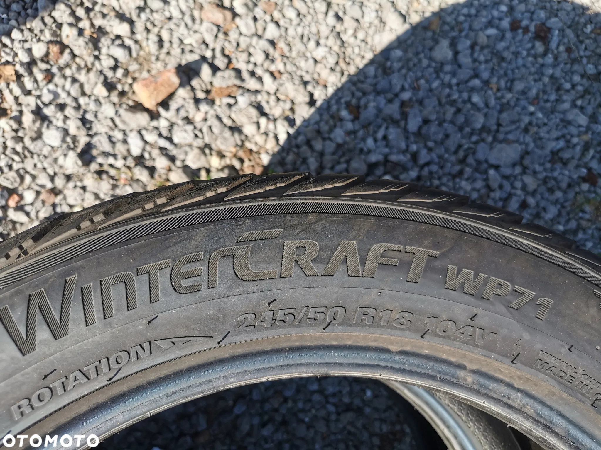 KUMHO 245/50R18 104V WINTERCRAFT WP71 (1szt.) (1x7,0) (DOT: 1x2316) Z014 - 3