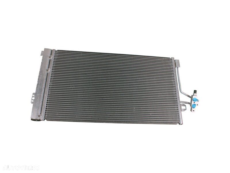 Condensator climatizare Mercedes Viano (W639), 09.2007-2014, motor 3.5 V6, 190 kw benzina, cutie automata, full aluminiu brazat, 705(665)x390(370)x16 mm, cu uscator si filtru integrat - 1