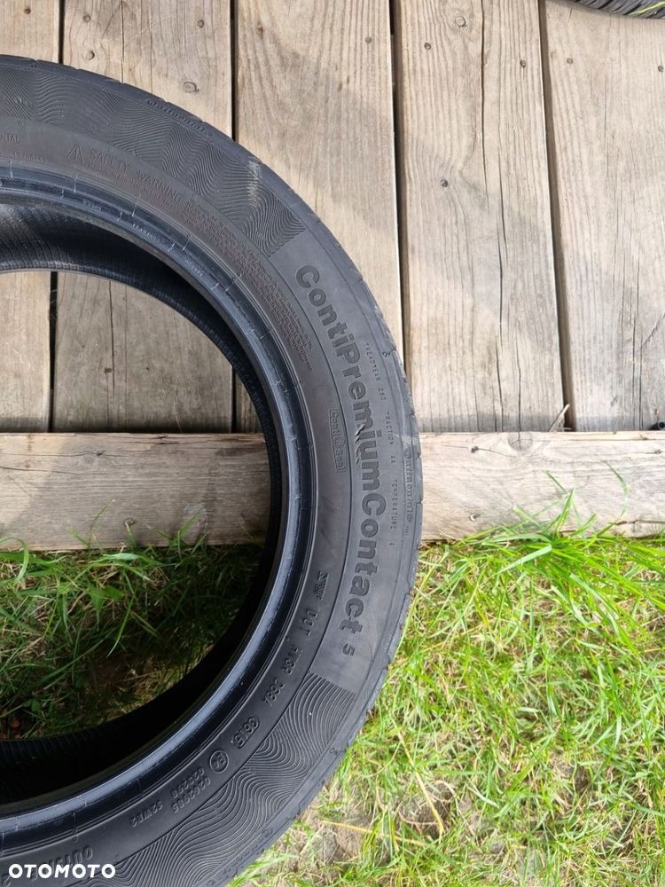 Opony letnia Continental ContiPremiumContact 5 215/55R17 94 W 2015r,4,8mmx2 - 8