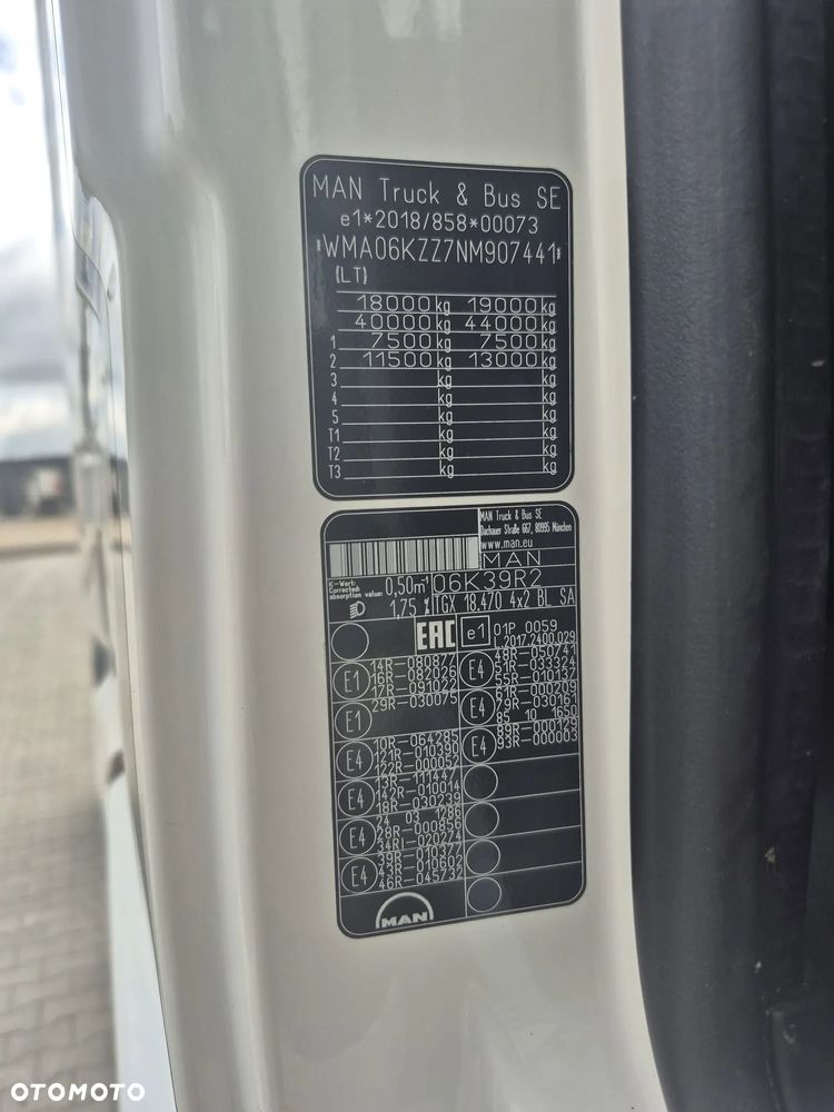 MAN TGX 18.470 / EURO 6 / ACC - 21
