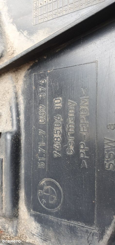 Nadkole lewy przód przednie lewe BMW I E81 7059376 - 8