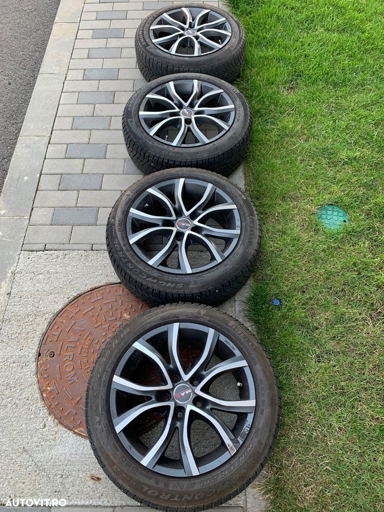 Roți Aliaj cu cauciuc Pirelli Run flat 195 55 16 - 6
