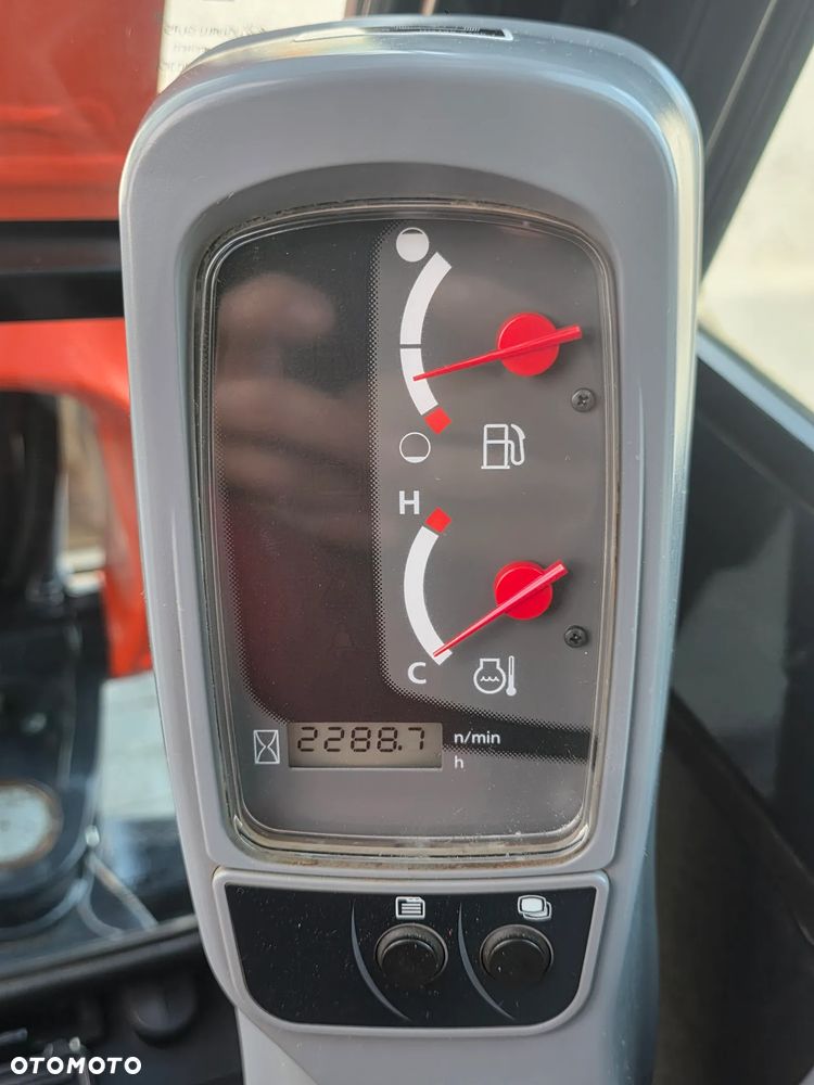 Kubota U 27 - 4 mini koparka Kubota sprowadzona 5 łyżek szybkozłącze piękna w oryginale 1 właściciel najdłuższe ramie long - 9