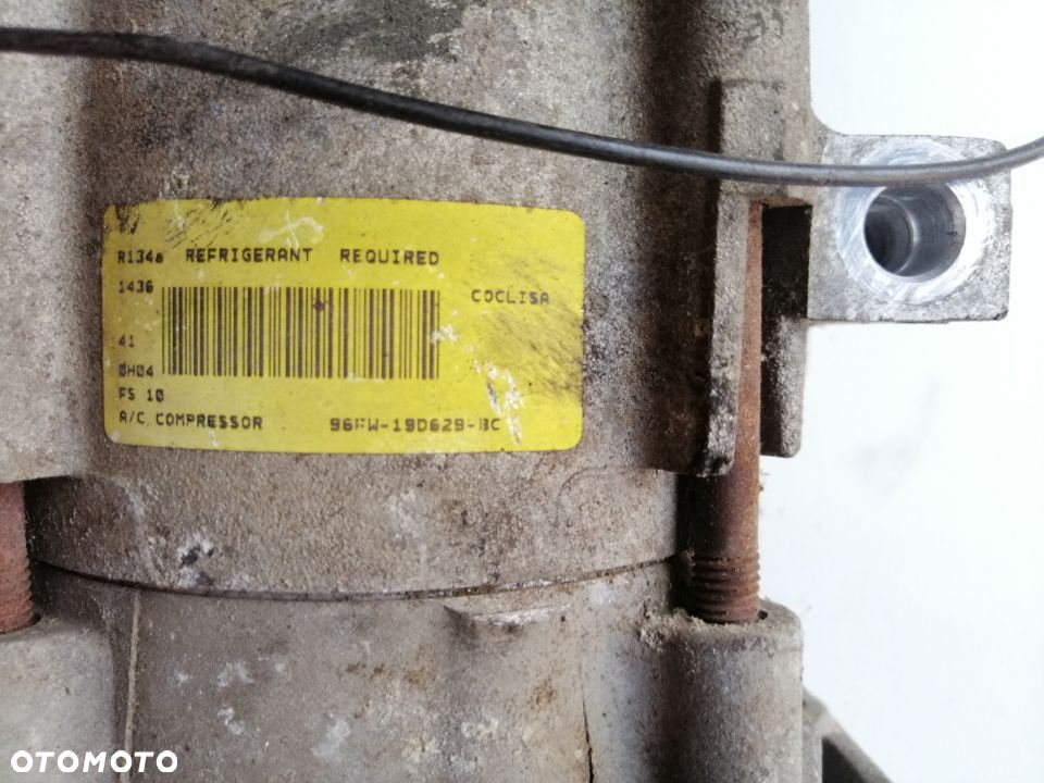 SPRĘŻARKA Klimatyzacji FORD PUMA 1,4 96FW19D629BC POSIADAM PIĘĆ SZTUK O TAKIM OZNACZENIU - 2