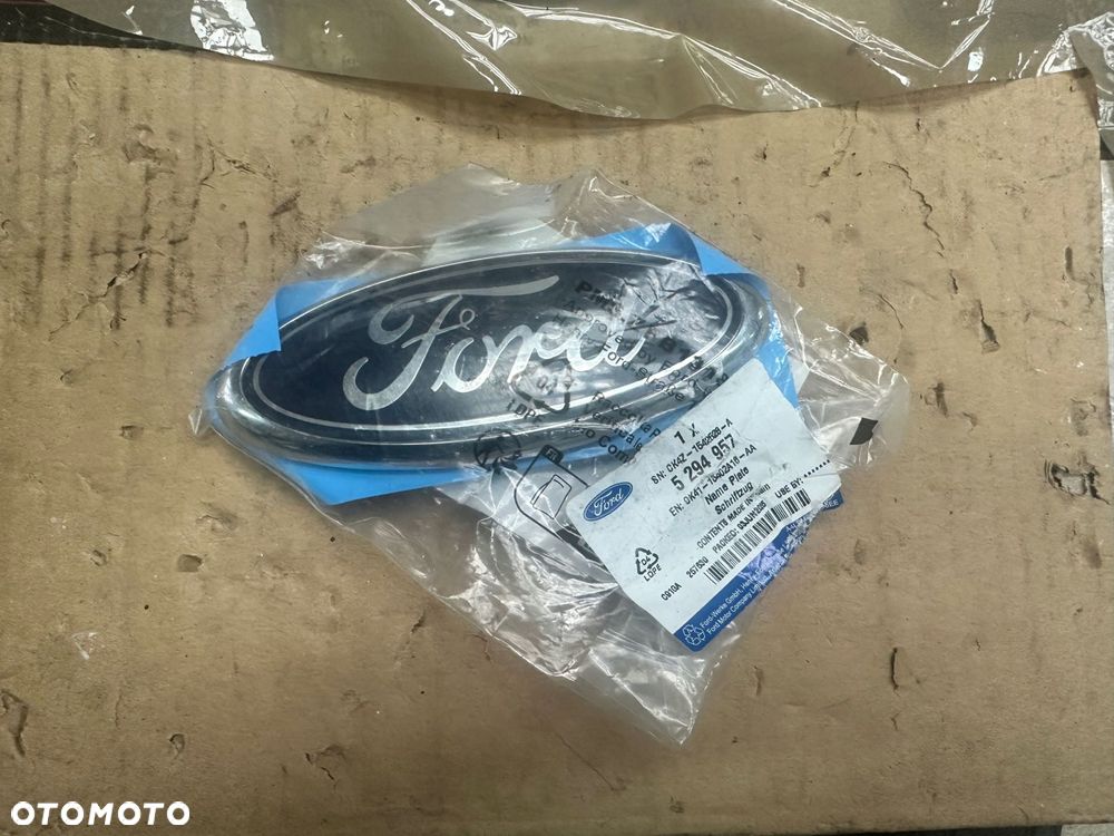 ford transit custom znaczek emblemat drzwi klapy tył ck41-15402a16-aa - 1