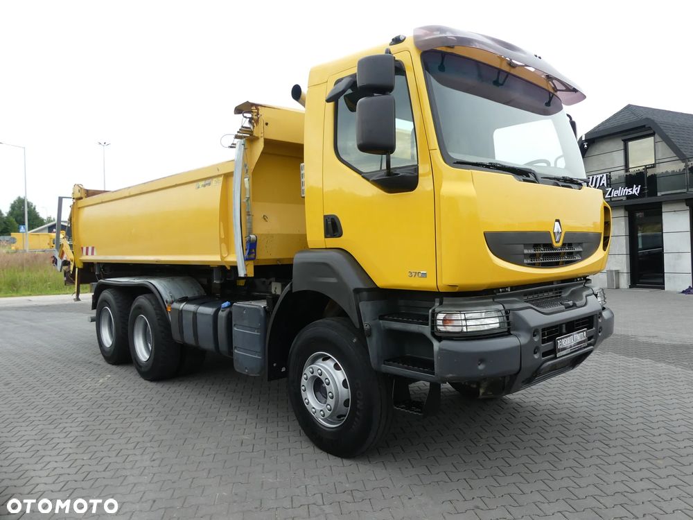 Renault KERAX 370DXI / 6x4 / WYWROTKA 2-STR / HYDROBURTA / MANUAL / - 10