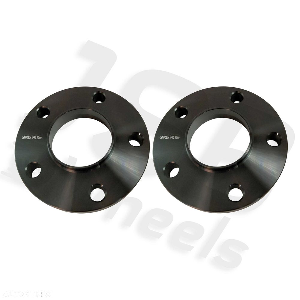 Flanse distantiere noi 5x120 pentru BMW cu trecere de la 74.1 la 72.5 mm - 2