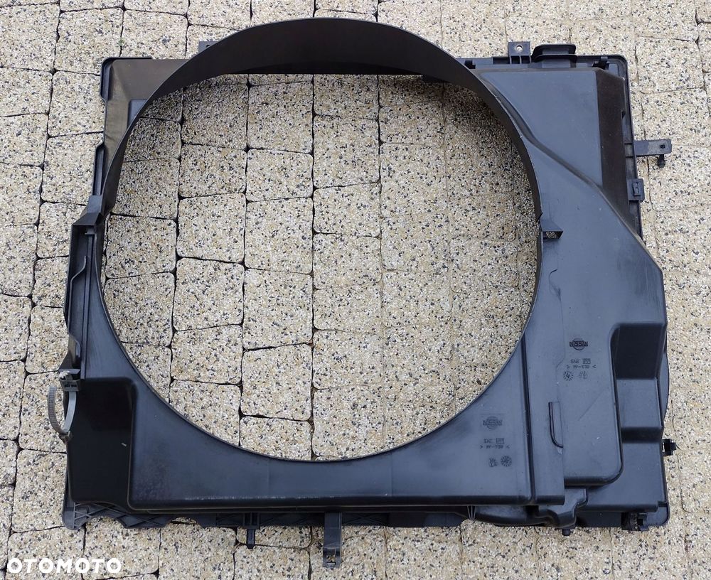 nissan pathfinder r512.5 dci osłona obudowa wentylatora chłodnicy - 3