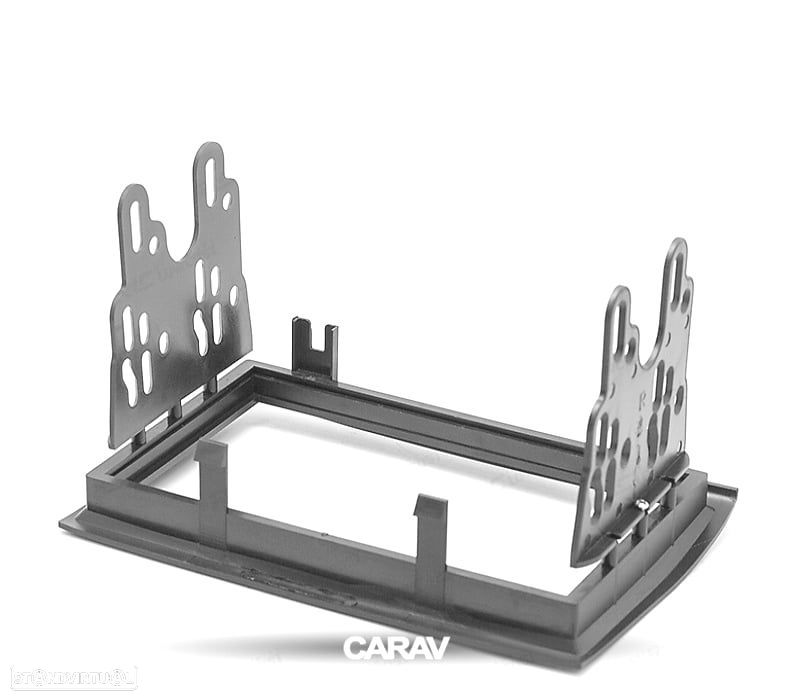 MOLDURA ADAPTADOR PRETO PARA RADIO 2-DIN PARA CITROEN JUMPER PEUGEOT BOXER FIAT DUCATO - 4