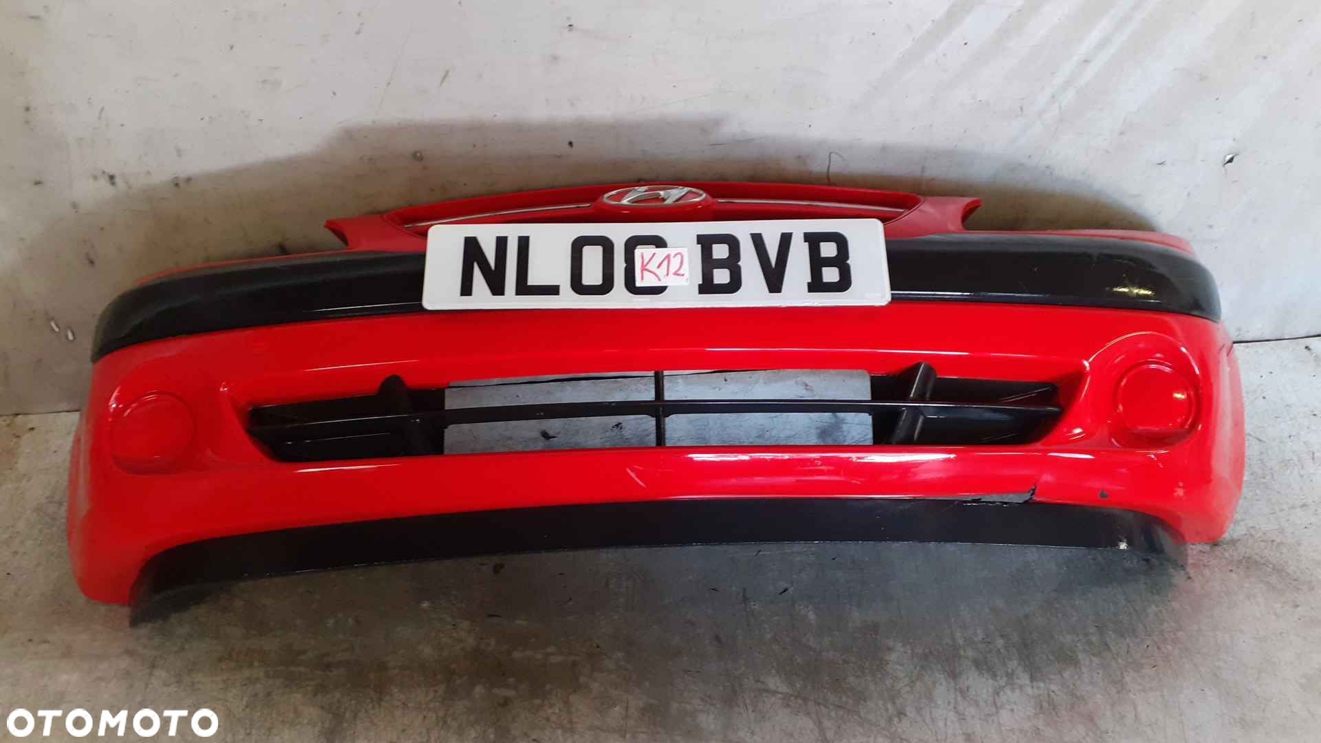 ^ ZDERZAK PRZÓD PRZEDNI HYUNDAI GETZ LIFT FL HL CZERWONY - 1
