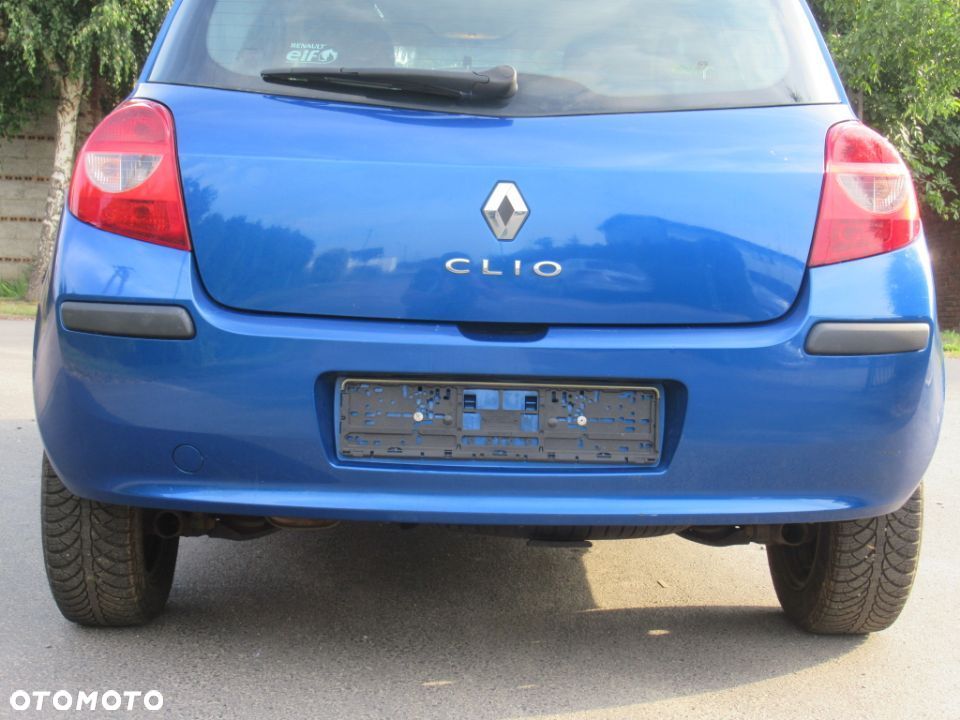 ZDERZAK TYŁ TYLNY RENAULT CLIO III 3 3D TERNA 2005-