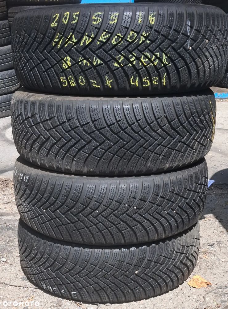 205/55/16 Hankook zimowe 4szt jak nowe