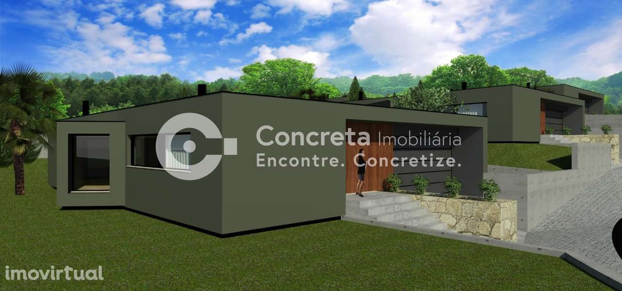 Terreno para construção com projeto aprovado em Vila Cova, Barcelos - Grande imagem: 2/13