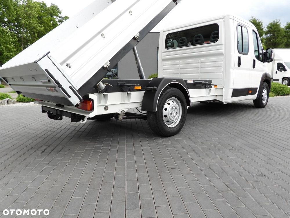 Peugeot BOXER WYWROTKA TRÓJSTRONNA PODWÓJNA KABINA DOKA 7 MIEJSC LEDY KLIMATYZACJA  165KM - 23