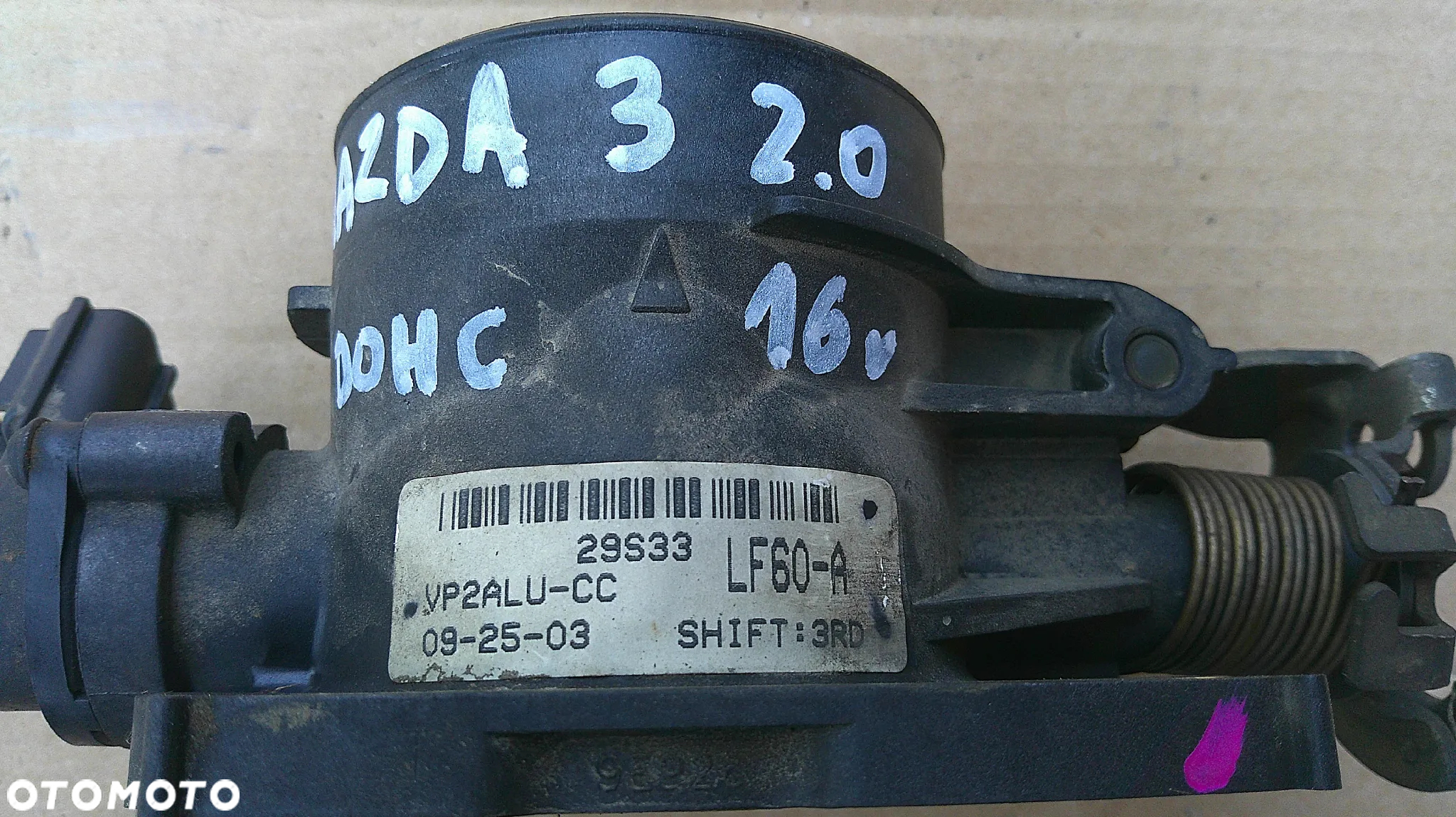 MAZDA 3 BK 2.0 16V PRZEPUSTNICA - 4