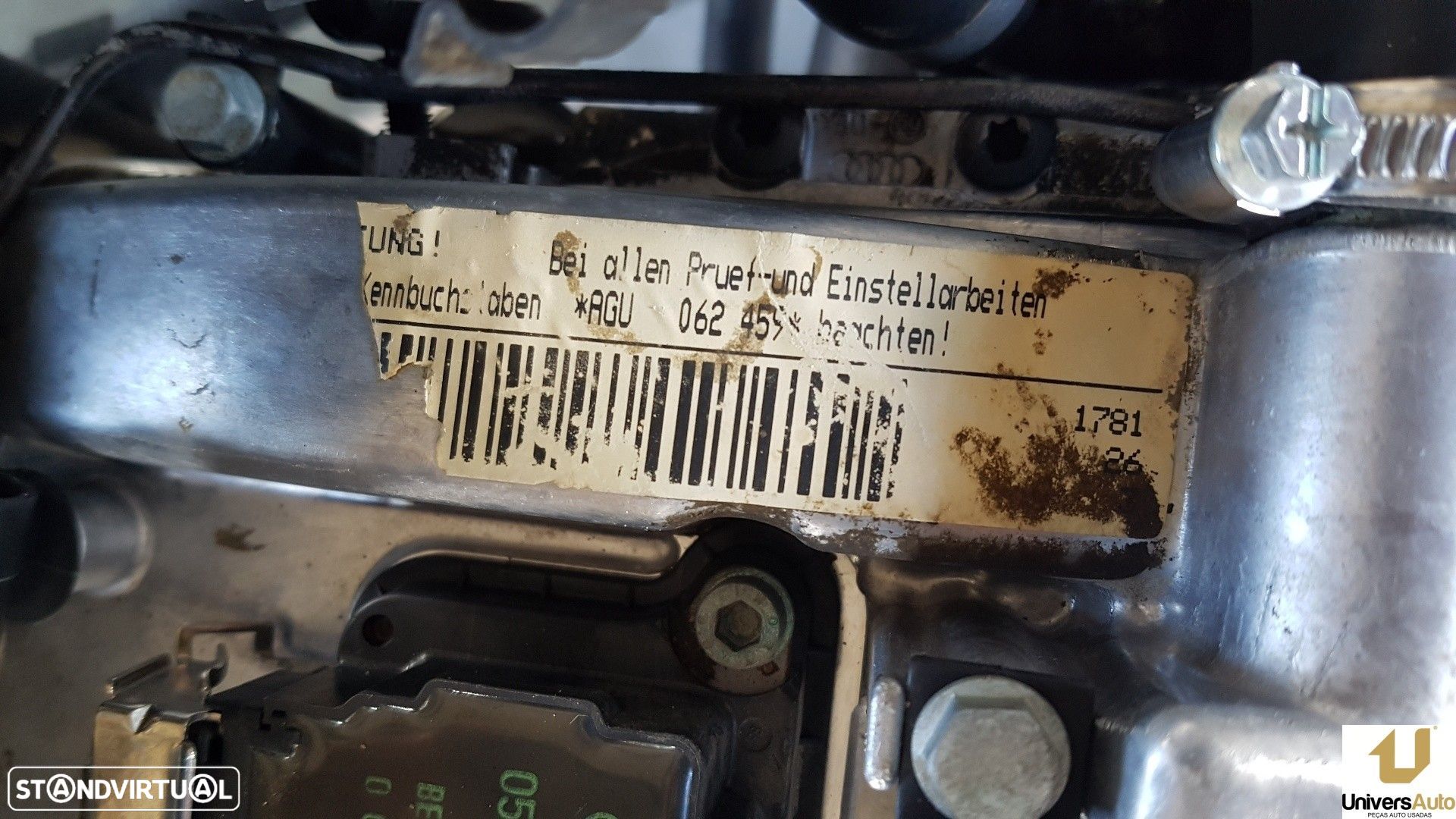 MOTOR COMPLETO VOLKSWAGEN GOLF IV 1998 -AGU - 1