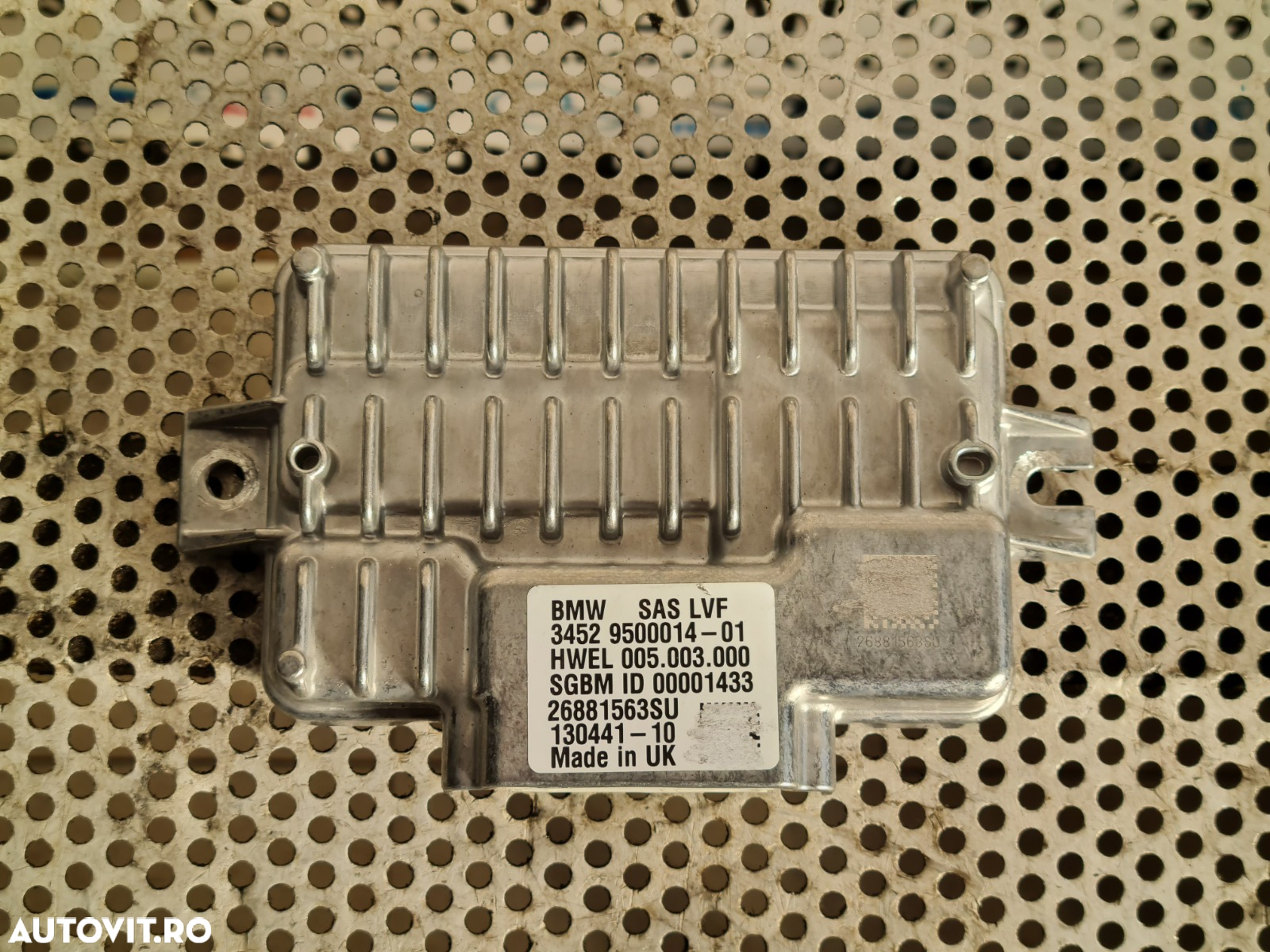 Modul SAS LVF Bmw Mini An 2017-2018-2019-2020 Cod 9500014 X1 X2 F39 F48 Seria 2 F45 F46 Mini F54 F55 F56 F57 F60 Etc. - Dezmembrari Arad - 7