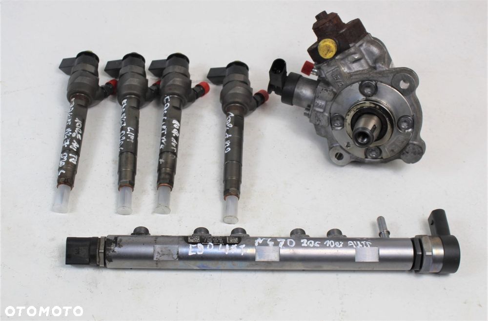 ZESTAW POMPA WTRYSKI LISTWA BMW E90 F10 F30 2.0D - 1