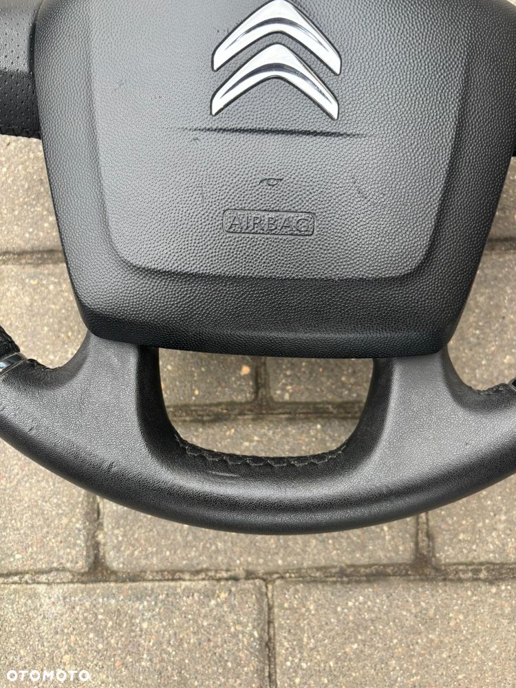 Kierownica skóra z airbag Citroen Jumper - 6