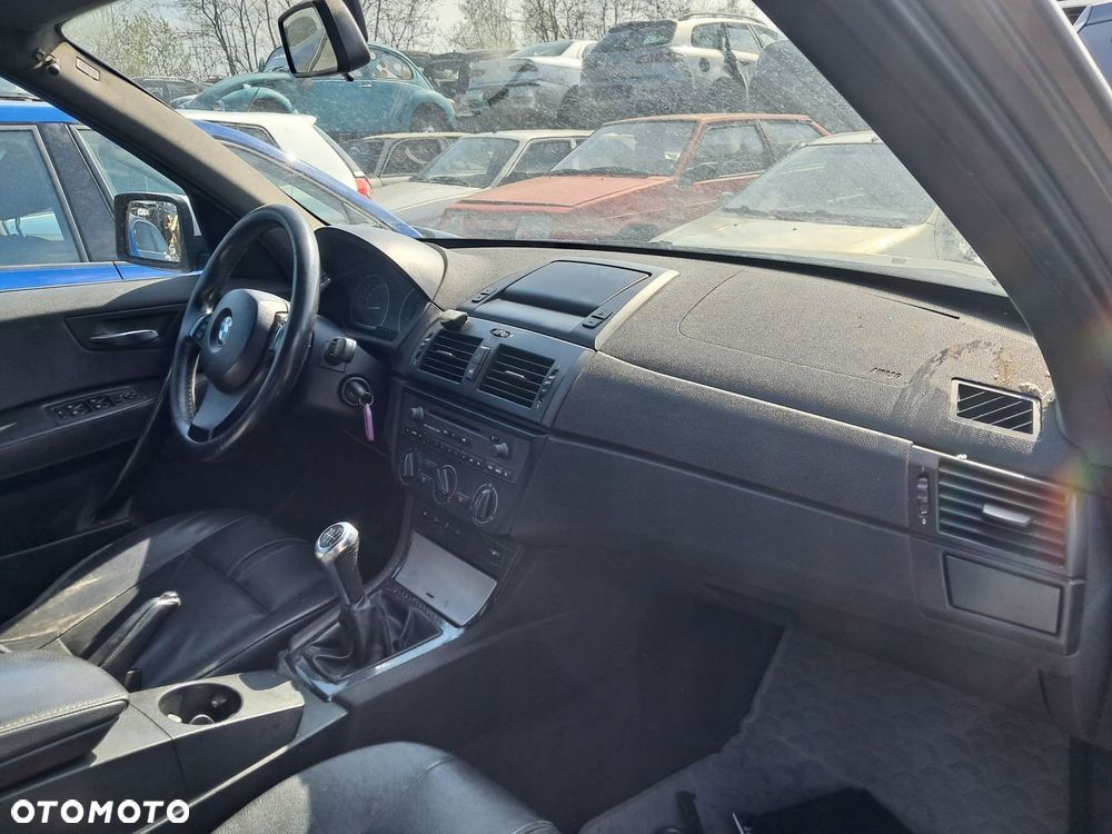BMW X3 E83 Deska rozdzielcza kompletna pasy poduszki - 1