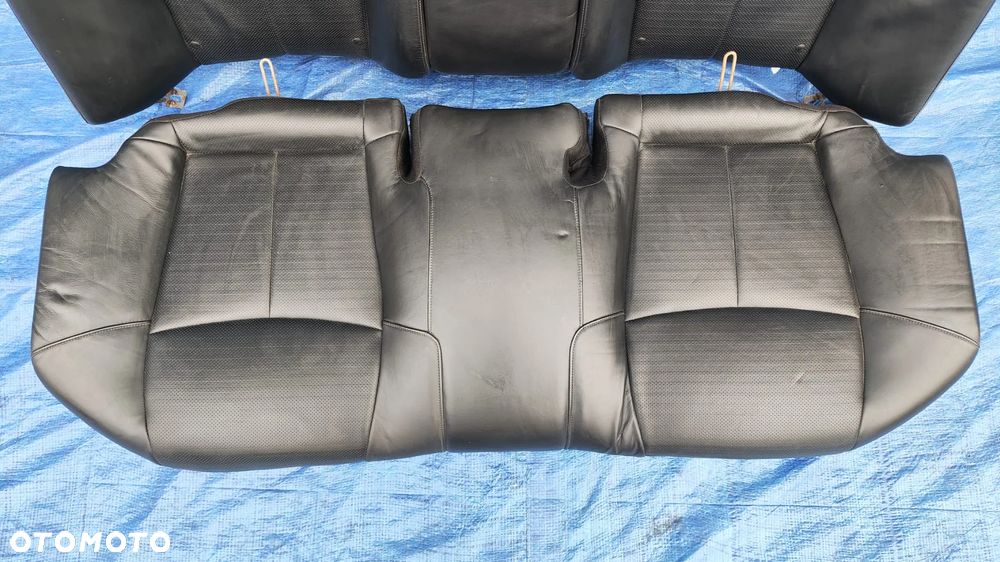 KANAPA TYŁ TYLNA SKÓRA PODŁOKIETNIK ZAGŁÓWEK ZAGŁÓWKI KOMPLET INFINITI M M30 M35 M37 Q70 - 2