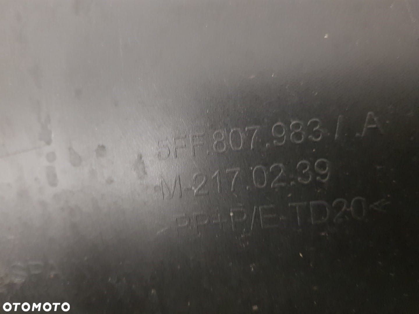 ZDERZAK SPOILER TYLNY TYŁ  CUPRA FORMENTOR 6XPDC 5ff807568c 5FF807983A - 12