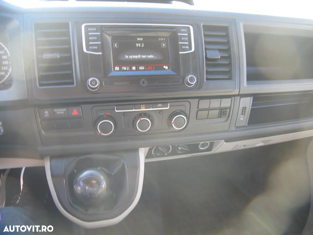 Volkswagen TRANSPORTER T6 , 6 LOC. PLATFORMA MIXTA , AC. - 35