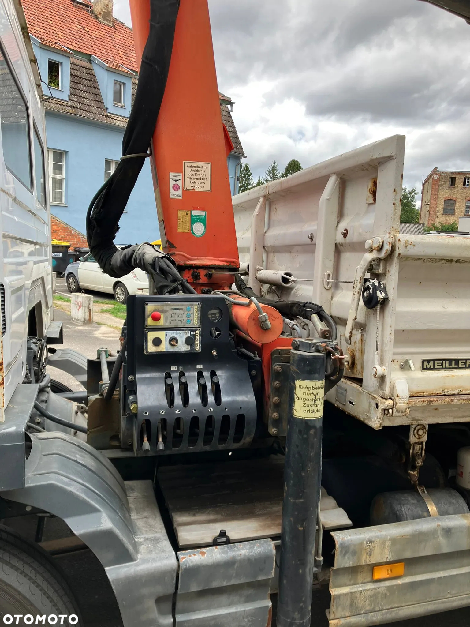 Mercedes-Benz Atego 1223 Wywrotka kipper hds Palfinger PK 9500 sterowanie radiowe - 2