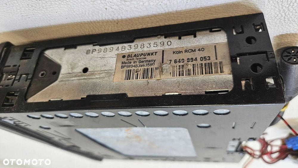 radio vw skoda seat audi porsche blaupunkt rcm 40 - 9