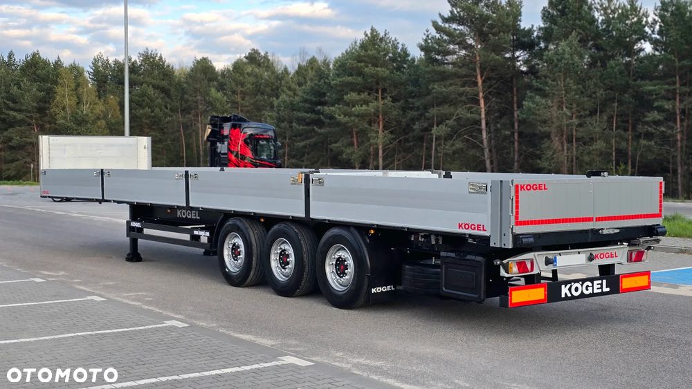 Kögel BURTÓWKA❗️STANDARD / OŚ PODNOSZONA / OSIE SAF / BURTY / HAMULCE TARCZOWE / MULTILOCK / DRZWI Z TYŁU / BUDOWLANKA / JAK NOWA ❗️❗️ - 4