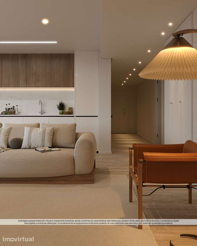 Apartamento T2 novo c/lugar de garagem em Custoias (Matosinhos) - Grande imagem: 5/22