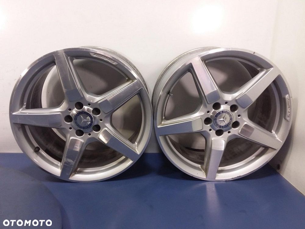 MERCEDES CLS W218 ALUFELGI AMG 9.5JX19 5X112 ET48 A2184011702 2 SZT - 1