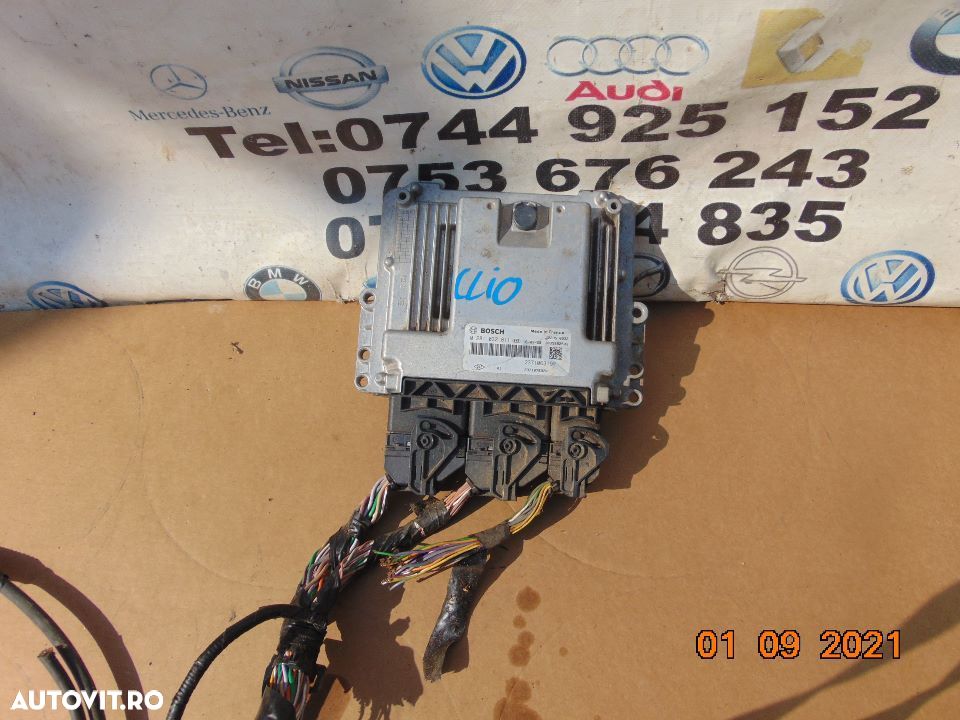 Calculator Renault clio 1.5dci Logan Dokker Sandero ECU motor 1.5dci dezmembrez Clio 4 1.5 0.9 - 1