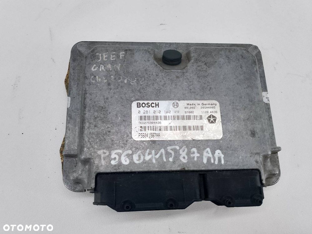KOMPUTER, STEROWNIK JEEP GRAND CHEROKEE WJ P56041587AA  0281010140 3.1 D - 1