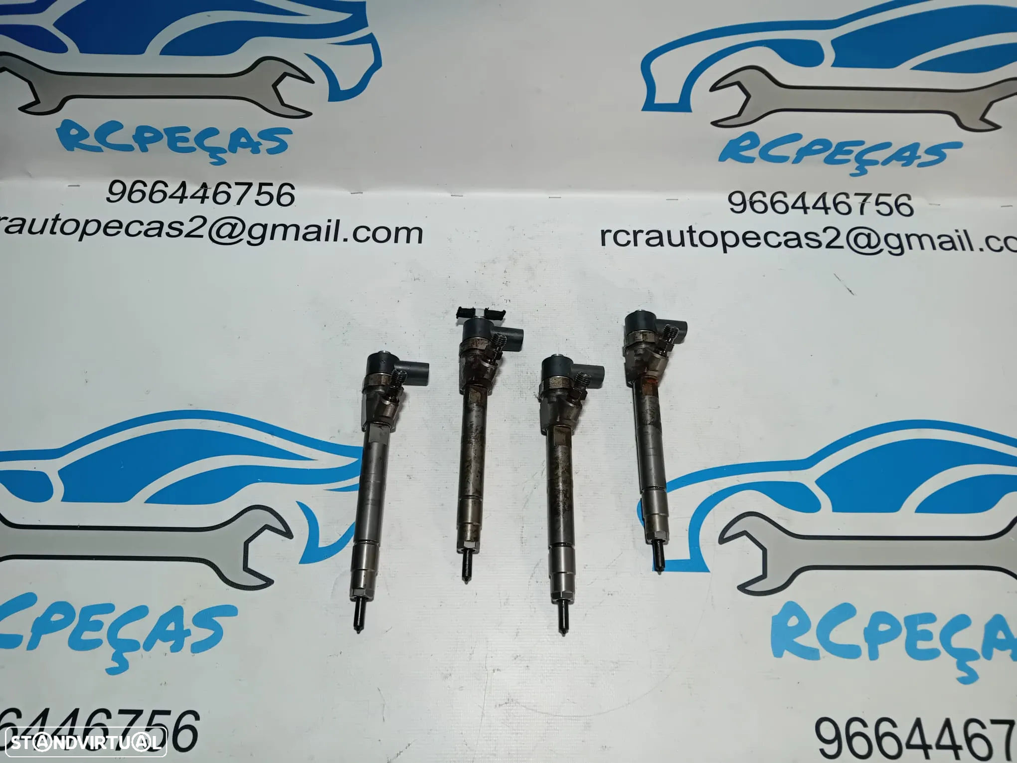 Conjunto 4 injetores Bosch Mercedes Benz 646963 0445110238 a6460700787 - 4