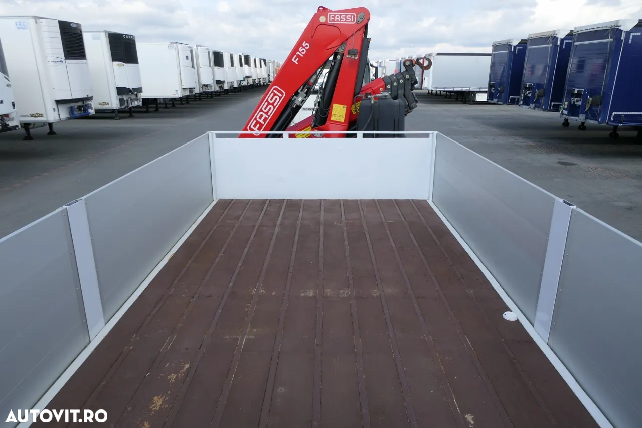 Mercedes-Benz ATEGO / 16 30 / E6 / CUTIE DE VITEZE + HDS FASSI F 155 / ADR / RADIO CONTROL - 22