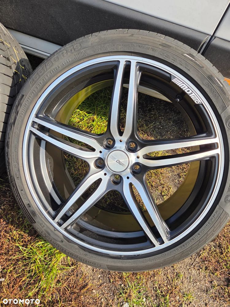 Koła letnie Felgi aluminiowe Motec MCT4-8519 19 Cali 8.5Jx19H2 5x112 ET 45 57,1 255/35R19 96Y Dot 4822 2022 Rok Continental ContiSportContact 5P - 11