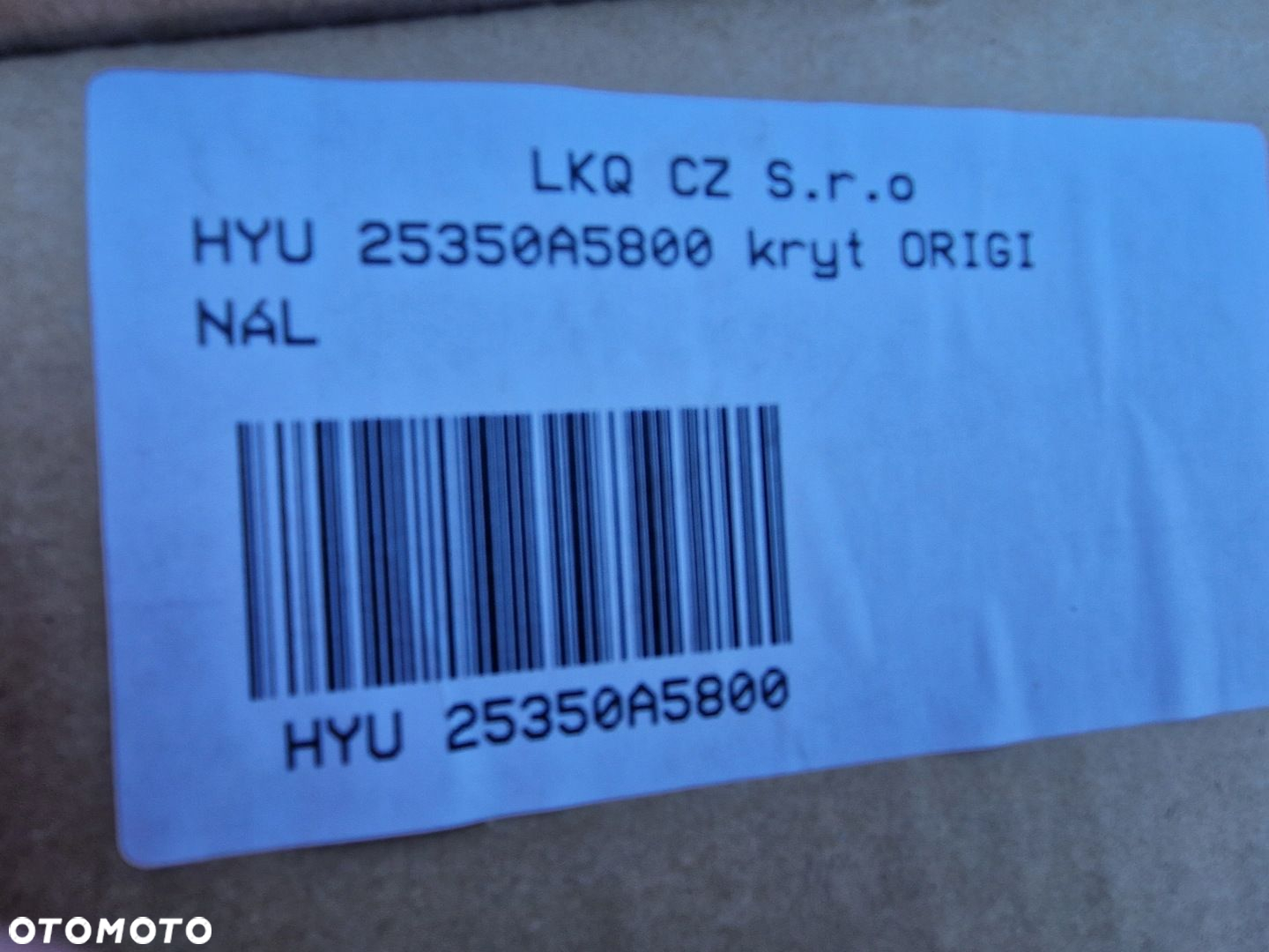 Kia Ceed Hyundai i30 CRDI Obudowa wentylatora 12- NOWA ORYGINAŁ 25350A5800 - 4