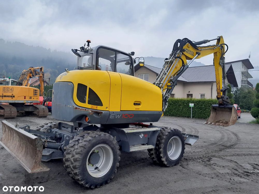 Wacker Neuson EW 100, 2019r, 3566mtg, długie ramię 3x łamane, 4 koła skrętne, - 9