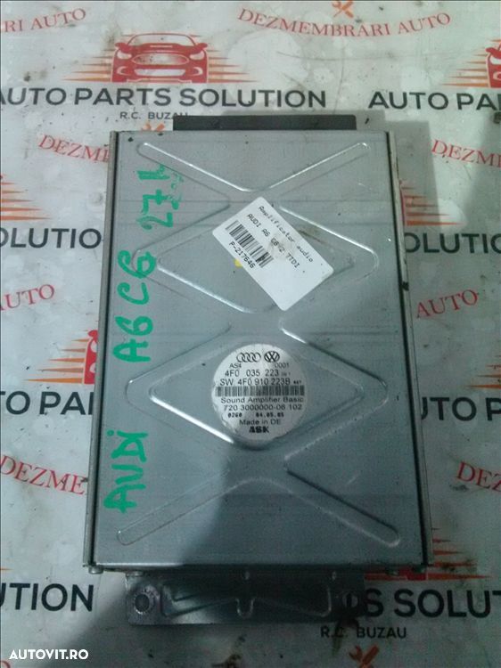 amplificator audio audi a6 c6 2.7tdi - 1