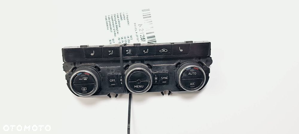 PANEL KLIMATYZACJI SKODA KAROQ 5659070448M - 2